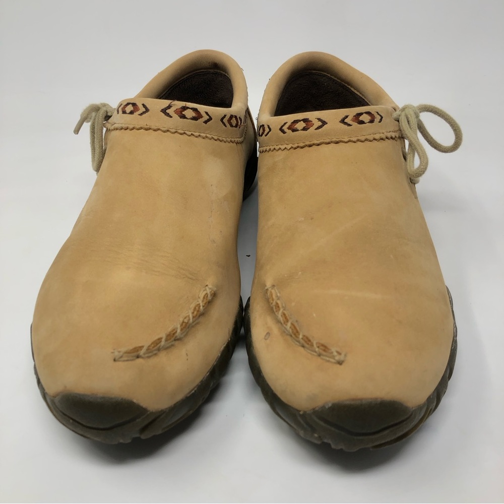 Teva Suede Moki Souk Waterproof Leather Moccasins Size 11 - Picture 2 of 13